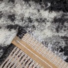 Високоворсний килим Fiber Shaggy 1295А Black-Dark Grey - Висока якість за найкращою ціною в Україні зображення 2.